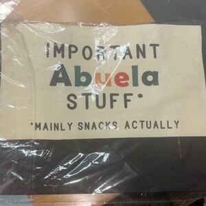 Grandma tote bag -NWT